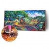 Fairy World  - Full Round Diamond - 80x40cm