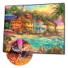 Beach House - Full Diamond Painting - 40x30cm