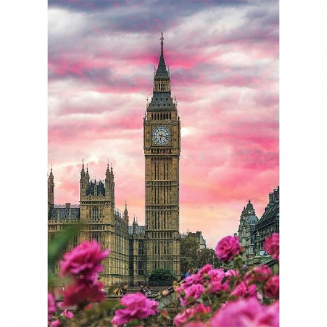 Big Ben   - Full Diamond Painting - 30x40cm