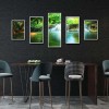 5 Panels Mountains River  - Full Round Diamond - 103x45cm