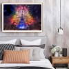 Diamond Painting Fireworks Light Up the Tower Full Round Drill Handicrafts