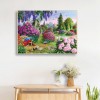 Countryside Scenery - Full Round Diamond - 40x30cm