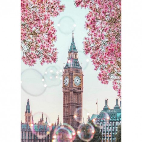 Big Ben   - Full Diamond Painting - 30x40cm