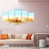 5pcs Beach - Full Round Diamond - 95x45cm