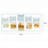5pcs Beach - Full Round Diamond - 95x45cm