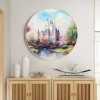 Disney Rainbow Castle - Full Round Diamond - 40*40cm