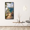 5D Diamond DIY Room Wall Picture Full Round Drill Beach Resort Kit Painting