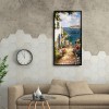 5D Diamond DIY Room Wall Picture Full Round Drill Beach Resort Kit Painting
