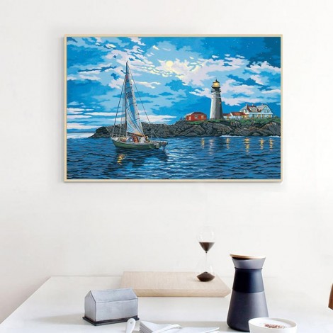 Ferry-Round Diamond-40*30CM