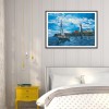 Ferry-Round Diamond-40*30CM