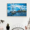 Ferry-Round Diamond-40*30CM
