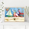 Beach Supplies - Full Round Diamond - 40x30cm