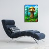 Tree CottageArts - Full Diamond Painting - 30x40cm