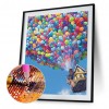 Balloon House - Partial Diamond Painting - 30x40cm
