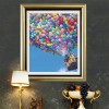 Balloon House - Partial Diamond Painting - 30x40cm
