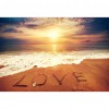 DIY Beach LOVE Full Drill Diamond Painting Home Decor 5D Mosaic Picture
