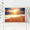 DIY Beach LOVE Full Drill Diamond Painting Home Decor 5D Mosaic Picture