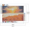 DIY Beach LOVE Full Drill Diamond Painting Home Decor 5D Mosaic Picture