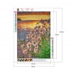Sunset Flowers - Full Round Diamond - 30x40cm