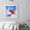 Dog - Full Round Diamond - 30x30cm