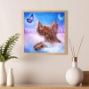 Dog - Full Round Diamond - 30x30cm