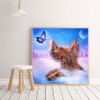 Dog - Full Round Diamond - 30x30cm