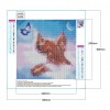 Dog - Full Round Diamond - 30x30cm