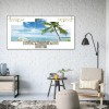 5pcs Beach - Full Round Diamond - 95x45cm