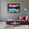 Diamond Painting Full Round Drill DIY Clear Lake Rhinestone Picture Poster