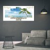 5pcs Beach - Full Round Diamond - 95x45cm