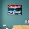 Diamond Painting Full Round Drill DIY Clear Lake Rhinestone Picture Poster