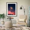 Drill Picture Mosaic Kit Full Painting 5D Moon Swing Girl Round DIY Diamond