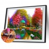 Colorful Trees - Full Diamond Painting - 40x30cm