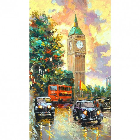 Big BenDiamond Paint  - Full Diamond Painting - 30x48cm