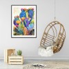 Cactus  - Full Round Diamond - 30x40cm