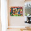 Art  - Full Square Diamond - 40x30cm