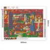 Art  - Full Square Diamond - 40x30cm