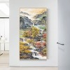 Diamond DIY Full Drill 5D Round Secluded House Mosaic Picture Kit Painting