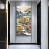 Diamond DIY Full Drill 5D Round Secluded House Mosaic Picture Kit Painting