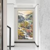 Diamond DIY Full Drill 5D Round Secluded House Mosaic Picture Kit Painting