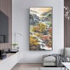 Diamond DIY Full Drill 5D Round Secluded House Mosaic Picture Kit Painting