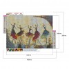 Dance  - Full Round Diamond - 40x30cm