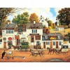 Diamond Cozy House Full Round Drill Mosaic Picture of Rhinestone (IH895)