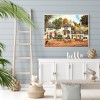 Diamond Cozy House Full Round Drill Mosaic Picture of Rhinestone (IH895)