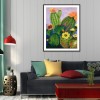 Cactus-Round Diamond-30*40CM
