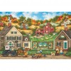 Country Favor - Full Round Diamond - 60x50cm