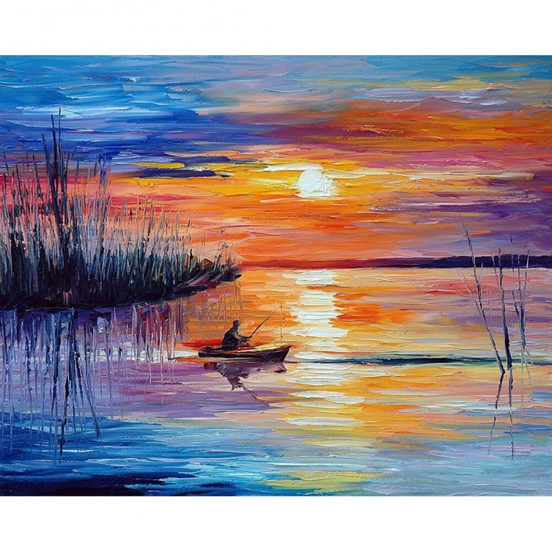 Sunset Boating - Ful...