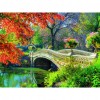 DIY Full Drill Square Diamond Painting Village Bridge Mosaic Kit (FC010)