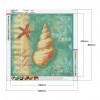Conch  - Full Round Diamond - 40x40cm