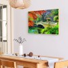 DIY Full Drill Square Diamond Painting Village Bridge Mosaic Kit (FC010)